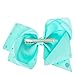 Claire's Girl's JoJo Siwa Large Rhinestone Mint Signature Hair Bow