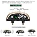 Bark Collar Rechargeable Smart Induction Anti Incorrect Triggering [2017 NEW] 7 Sensitivity Levels No Bark Training Collar Beep/Vibration/Safe Shock for Small Medium Large Dogs By Kungber