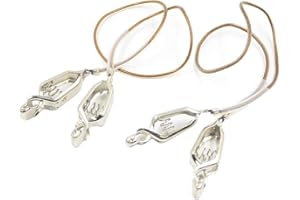 ThreeWOT Fencing Body Cord,Fencing Mask Cord,Foil Sabre Fencing Mask Connector,Clear Straight Head Wire(Set of 2)