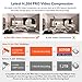 [8CH Expandable] 1080P Security Camera System Wireless,SMONET 8CH H.264 PRO Wireless Surveillance System(1TB Hard Drive) with 4pcs 2.0MP Security Cameras,P2P Home Security Camera System