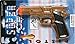 LOT OF 2 - SILVER GUN CAPS GUN PISTOL DETECTIVE POLICE COWBOY TOY COLT 45 RING
