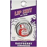 Blue Q Lip Shit Lip Balm Rasperry Lemongrass