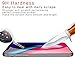 Malzaha DE0157 Full Coverage Tempered Glass Screen Protector, Film Edge to Edge Protection for iPhone X Tempered Glass - Black - 2 Piece