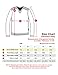 ZIMEGO Mens Long Sleeve Casual Shirt - Vintage V Notch Henley, Charcoal, Large