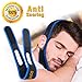 Anti Snoring Chin Strap,Snoring Solution and Anti Snoring Devices,Snoring Chin Strap for Sleep Apnea,Adjustable Snore Chin Strap for Sleeping,Stop Snoring Devices (Gray-2) (Blue-1)