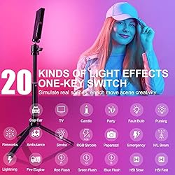 Leshiou RGB LED Video Light Live Streaming Video