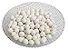 Gumballs White Bubble Gum 2 Pounds 0.5 inch Mini Gumballs by Sweet Maple Candies