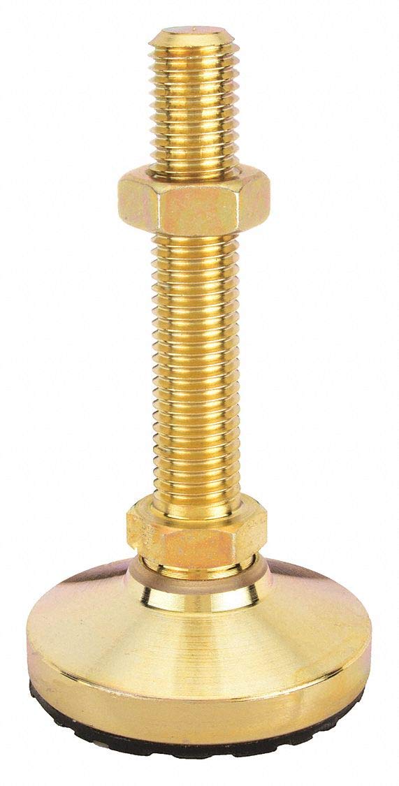 Level Mount, Swivel Stud, 3/816, 11/4 in. Industrial