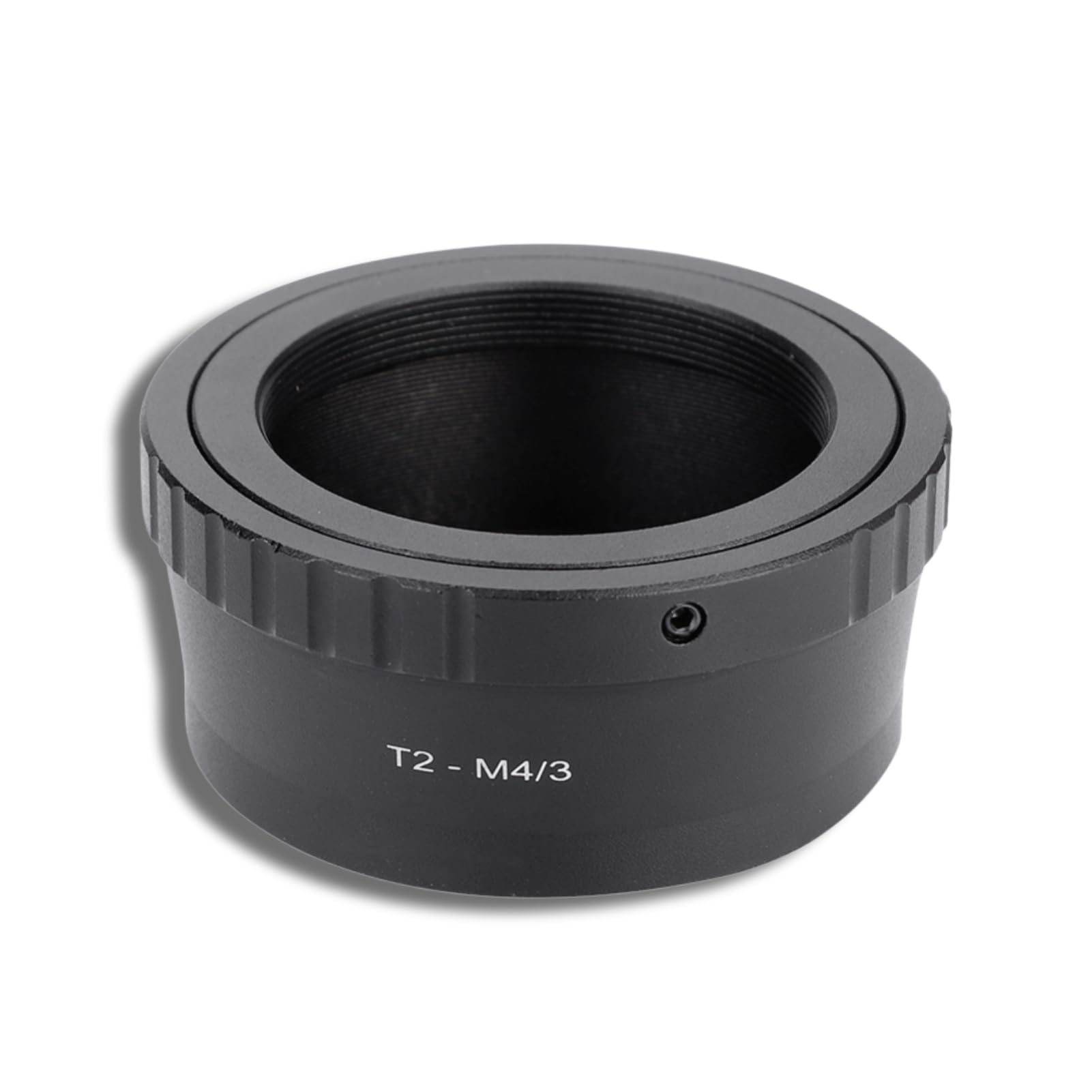 Dpofirs T2-M4/3 Ring Lens Adapter for Cameras, Telescope and Mirrorless Camera Connection Adapter, Suitable for Micro 4/3 G1 GF1 EP1 DSLR Series, Easy to Install, Black