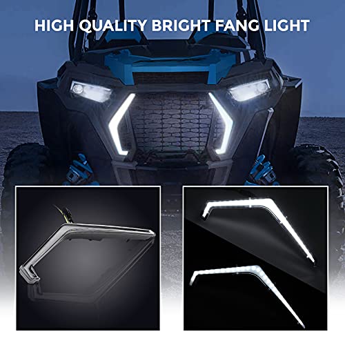 RZR XP 1000 Turn Signal Fang Lights, kemimoto IP65 LED RZR XP Turbo