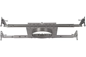 WAC Lighting R4DRDN Pop-in 4in New Construction Frame-in Bracket Recessed Light Accessory, 4" Line Voltage