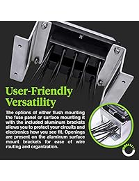 Online   Mini fusible LED de 10 vías para fusibles (IP56, 10 circuitos independientes)