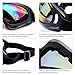Binboll Adjustable UV Protective Outdoor Glasses Motorcycle Goggles Dust-Proof Protective Combat Goggles Military Sunglasses Ski Goggles to Prevent Particulates and Fog in Colorful