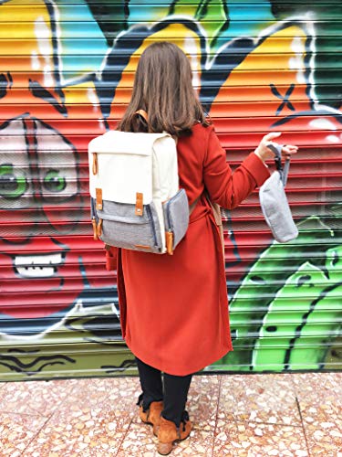 image for GISEMAI Portable Diaper Changing Pad Clutch | Bonus: Insulated Sleeve 