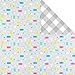 Hallmark Reversible Wrapping Paper, Baby Love (Pack of 3, 120 sq. ft. ttl.) for Baby Showers, First Birthdays and More