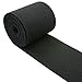 iCraft 3-Inch Wide by 2-Yard Colored Woven Elastic Band,Black 13110