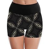 Diosehuts Black Flower Pattern Arts Women's