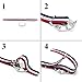 CIVO Watch Bands NATO Premium Ballistic Nylon Watch Strap Stainless Steel Buckle 18mm 20mm 22mm (Dark Grey/Ivory, 18mm)