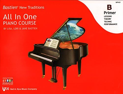 WP450 - Bastien New Traditions - All In One Piano Course - Primer