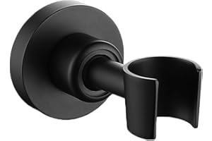 Shower Head Holder All Metal Handheld Shower Wand Bracket Adjustable Handheld Shower Head Holder Wall Mount Shower Wand Brack