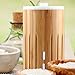 ZAQ Bamboo Lite Mist Aromatherapy Essential Oil Diffuser, Wood, 100ml