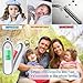 Baby Thermometer Accurate Thermometer for Ear,Digital Infrared Forehead and Ear Thermometer with Fever Alarm, Ear Thermometer Suitable for Infant,Adults,Men,Women FDA & CE Approved