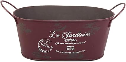 Amazon Co Jp Kinswest 鉢カバー おしゃれ トタン バケツ ブリキバケツ おしゃれ 花桶 ブリキ ビンテージ 古い錬鉄の植木鉢 サイズ 10 3 4 10 7cm Diy 工具 ガーデン