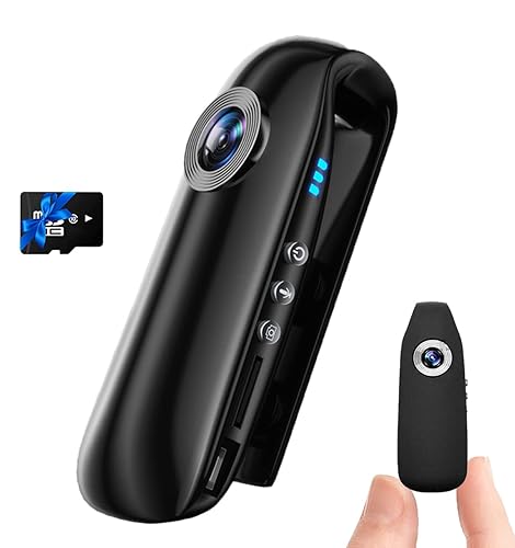 Small Body Camera 1080P Full HD ,Mini Spy Camera with 64GB Memory