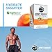 Honey Badger Vegan Vitamin C + Immune Support Hydration Electrolyte Powder | Peach Mango | Natural Rehydration Hangover Endurance Support | Caffeine Free Sucralose Free + Beets | 10 Servings