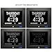 SSA Digital Calendar, 13 Inch Digital Calendar Day Clock with Clear Large Wall Hanging Pefect for Memory Loss Elderly Seniors