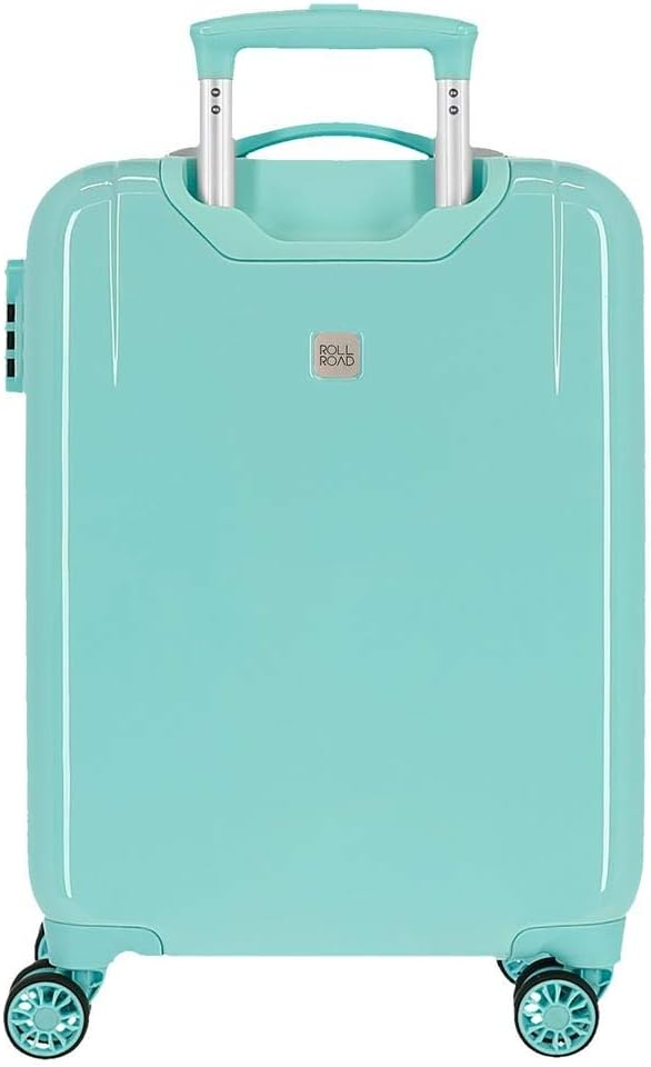Roll Road Little Me Green Cabin Suitcase 38x55x20 cm Rigid ABS Combination lock 34 Litre 2.5 Kg 4 Double Wheels Hand Luggage - Image 4