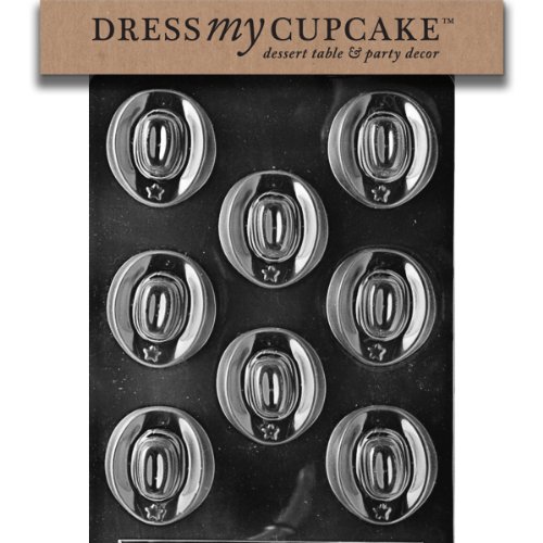 Dress My Cupcake Chocolate Candy Mold, Cowboy Hats