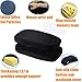 Memory Foam Armrest Pads for Office Chair Soft Elbow Pillows and Armrest Cushion for Elbow Rest with Anti-Slip Bottom for Arm Chair Cover (Set of 2). Work in Comfort Long Hours