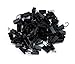 yueton 60pcs Black Metal Hook Clips Hanging Curtain Clip Hanger