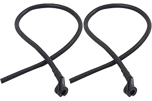 YUANHOLUMID Black Rubber Tube Peephole Replacements Lightweight Designs Compound Bow String Peephole Rubber Tube Slot Compound Bow Parts Archerys Tube Peep Sight Sights and Optics