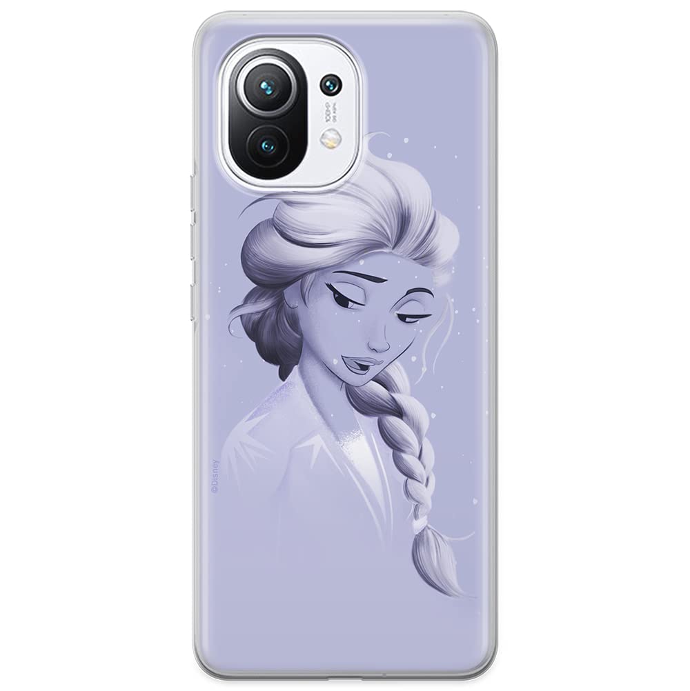 ERT GROUP mobile phone case for Xiaomi 11 original and officially Licensed Disney pattern Elsa 013 optimally adapted to the shape of the mobile phone, case made of TPU — image 1