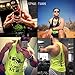 Muscle Alive Mens Bodybuilding Stringer Tank Tops Cotton Racerback Arch Hem