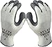 Atlas Showa - Therma-Fit 10-Gauge Insulated Seamless Liner Work Gloves with Natural Rubber Latex Coating - Grey, Medium, 12-Pair - 451