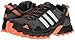 adidas Originals Women's Rockadia Trail W Running Shoe, Black/White/Easy Orange, 8 M US