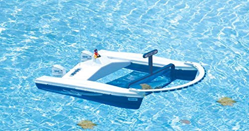 image for Dunnrite Products Dunnrite Hydro-Net Remote Controlled Pool Skimmer, O