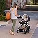 Graco SnugRider 3 Elite Car Seat Carrier | Lightweight Frame Stroller | Travel Stroller Accepts Any Graco Infant Car Seat