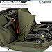 Savior Equipment American Classic Tactical Double Short Gun Case Pistol Bag, Spacious Front Pockets, Padded Shoulder Strap Included, 28 Inch Green