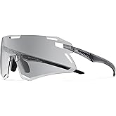 ROCKBROS Photochromic Cycling Sunglasses Bike Glasses for Men Women Sports Sunglasses UV Protection