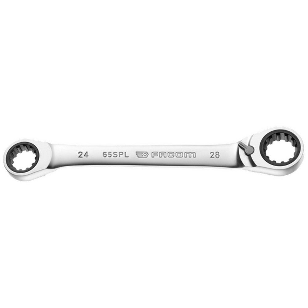 Facom 65.24 X 28spl Ratchet Wrench 15 gr Spline 24 x 28