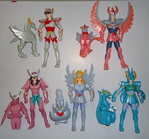 SAINT SEIYA / LOS CABALLEROS DEL ZODÍACO - SET 10 FIGURAS PVC 6-18cm / 10pcs SET