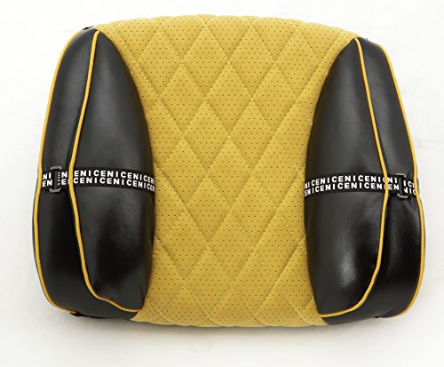 SOJOY Lumbar Pillow SPELL VERSATILE Car Seat Cushion (black)