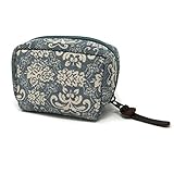 6-bottle Essential Oil Carrying Case (5ml,10ml,15ml) for doTERRA, Young Living Bottles for Aromatherapy Travel or Storage (Lt Blue)