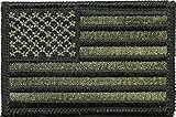 Tactical USA Flag Patch - Olive Drab 2