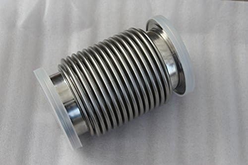 Vacuum Flexible Bellows Hose ISO 100 S.S 20cm Long, 316L