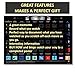 Global Walkabout Top 50 Movies bucket list scratch off poster (Black)